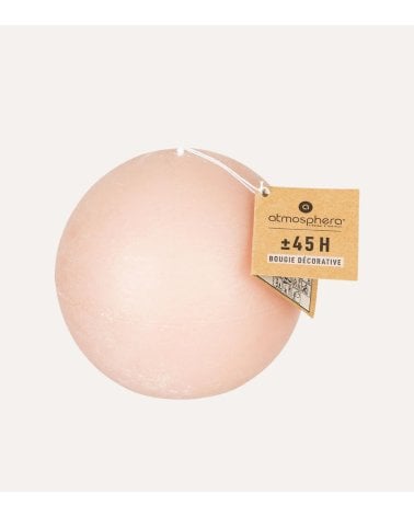 Vela Bola Decorativa Olia de Cera