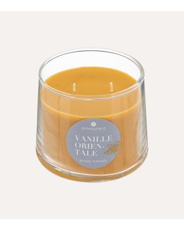 Vela Aromática Doble Izor en Base de Cristal