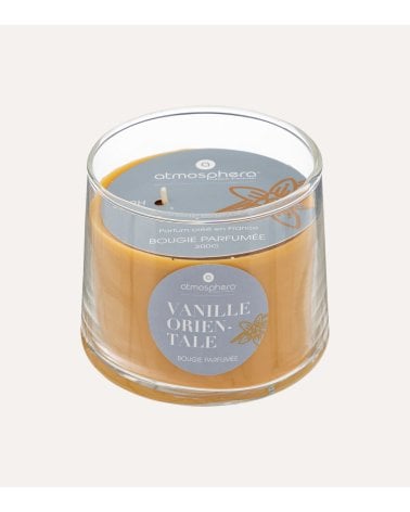 Vela Aromática Doble Izor en Base de Cristal