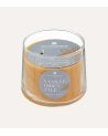 Vela Aromática Doble Izor en Base de Cristal