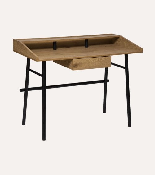 Escritorio Josan con 1 Cajón de MDF y Acero