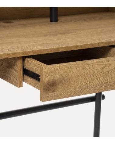 Escritorio Josan con 1 Cajón de MDF y Acero