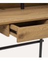 Escritorio Josan con 1 Cajón de MDF y Acero