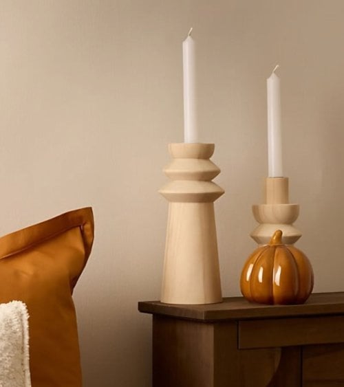 Figura Decorativa Calabaza de Cerámica