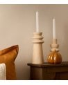 Figura Decorativa Calabaza de Cerámica