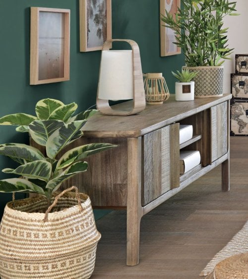 Mueble de TV Banila de Madera de Acacia