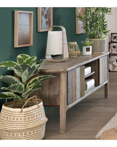 Mueble de TV Banila de Madera de Acacia