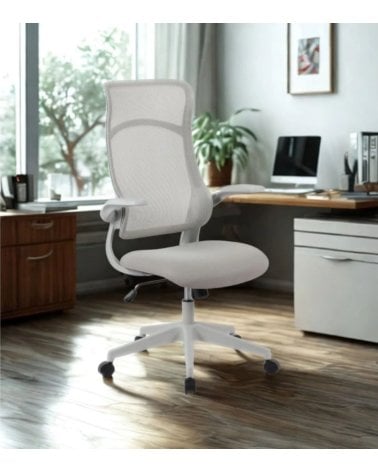 Silla de Oficina Zolder de Madera y Plástico