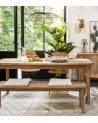 Banco de Comedor Banila de Madera de Acacia