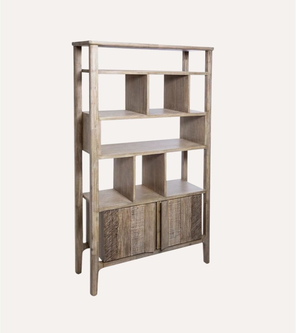 Librería Banila de Madera de Acacia