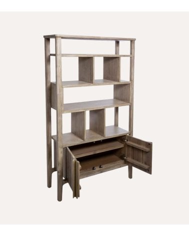 Librería Banila de Madera de Acacia