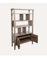 Librería Banila de Madera de Acacia