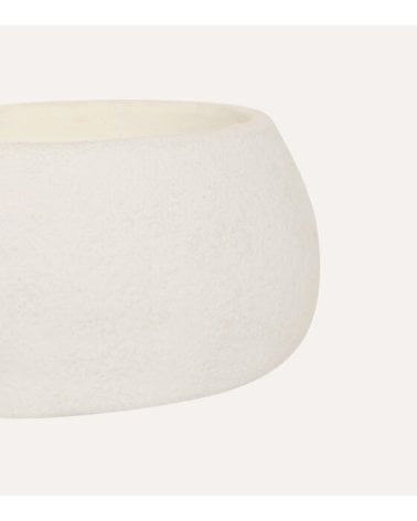 Vela Decorativa Doble Wojin en Base de Cemento