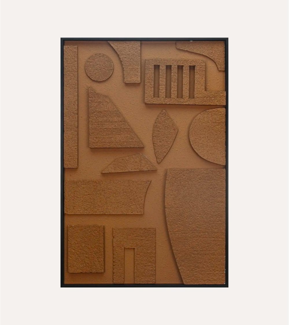 Cuadro Lienzo Jilani en Relieve 3D de MDF
