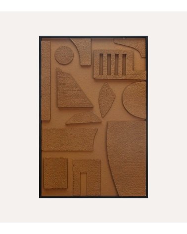 Cuadro Lienzo Jilani en Relieve 3D de MDF