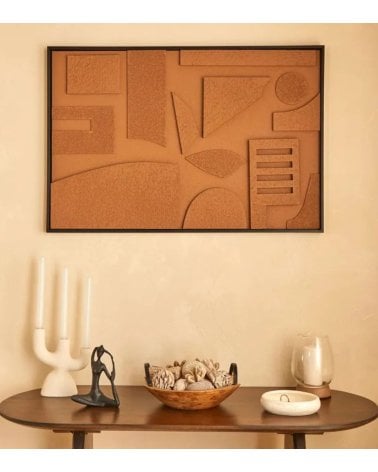 Cuadro Lienzo Jilani en Relieve 3D de MDF