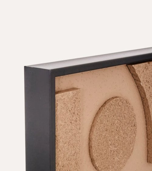 Cuadro Lienzo Jilani en Relieve 3D de MDF