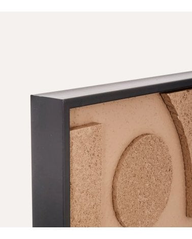 Cuadro Lienzo Jilani en Relieve 3D de MDF