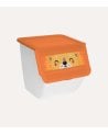 Contenedor Apilable León de Almacenamiento de Plástico