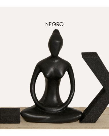 Figura Decorativa Relax Yoga de MDF