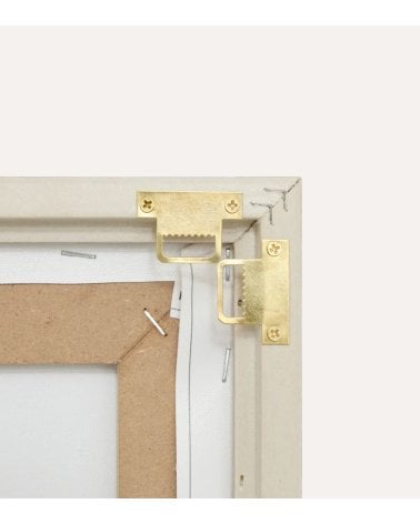 Cuadro Lienzo Marcella con Relieve de MDF