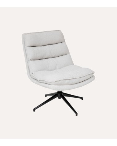 Silla Giratoria Harper de Acero y Poliéster