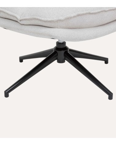 Silla Giratoria Harper de Acero y Poliéster