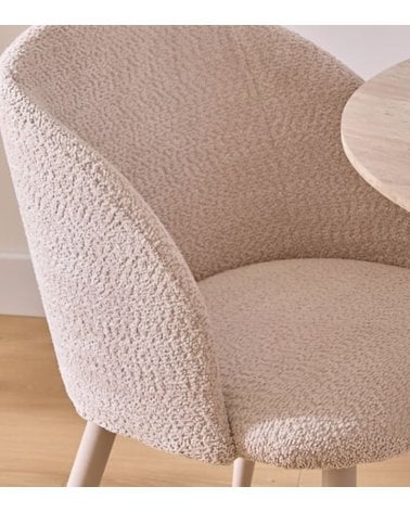 Silla de Comedor Celeste de Acero