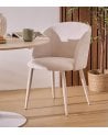 Silla de Comedor Celeste de Acero