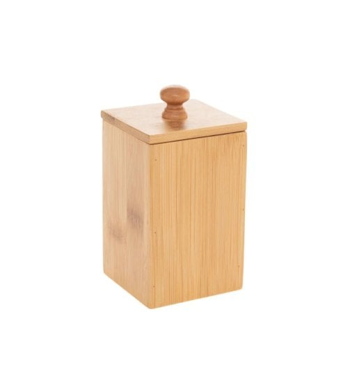 Juego de Baño con 3 Accesorios de Madera de Bambú -3