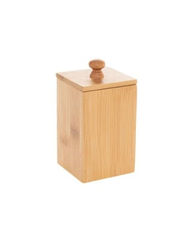 Juego de Baño con 3 Accesorios de Madera de Bambú -3