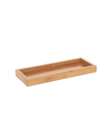 Juego de Baño con 3 Accesorios de Madera de Bambú -5