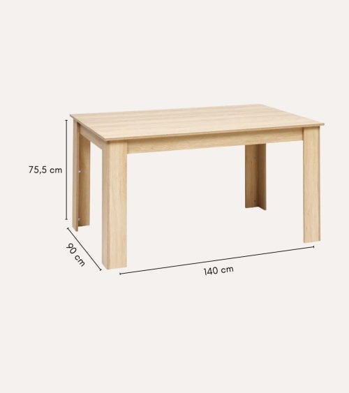 Mesa de Comedor Abana de MDF