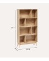 Estantería Abana con Compartimientos Irregulares de MDF