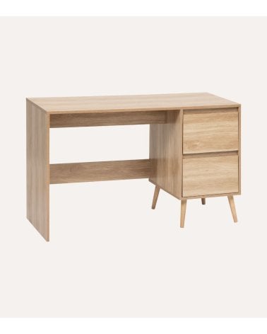 Escritorio Abana con 2 Cajones de MDF