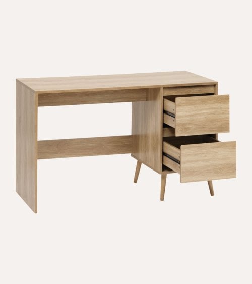 Escritorio Abana con 2 Cajones de MDF