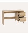 Escritorio Abana con 2 Cajones de MDF