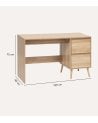 Escritorio Abana con 2 Cajones de MDF