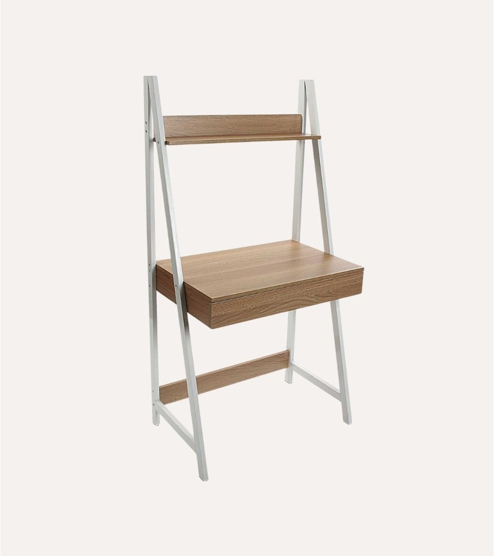 Escritorio Olympia con Repisa y Cajón de MDF