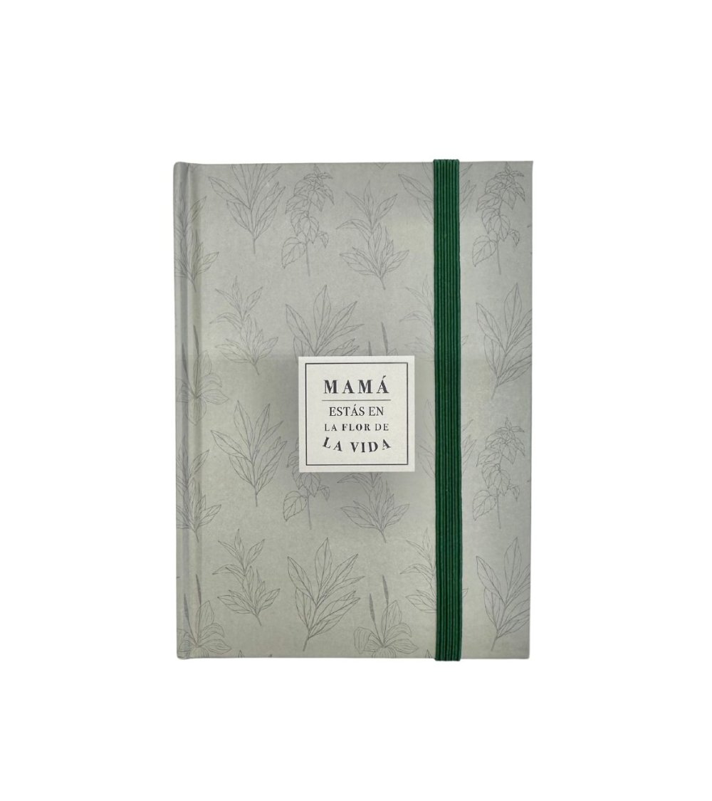 Libreta de Tapa Dura con Goma para Mamá-1