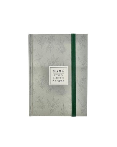 Libreta de Tapa Dura con Goma para Mamá-1