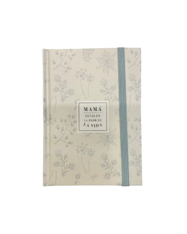 Libreta de Tapa Dura con Goma para Mamá-2