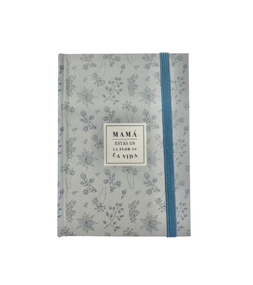 Libreta de Tapa Dura con Goma para Mamá-3