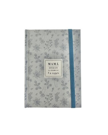 Libreta de Tapa Dura con Goma para Mamá-3