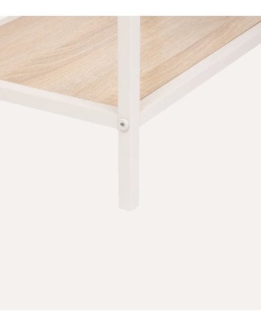 Estantería Curvy con 4 Niveles de Metal y MDF