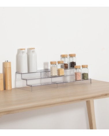 Estante Extendible para Especieros de Acrílico