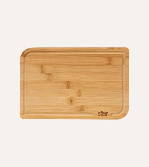 Set de 2 Tabla de Corte Esquinas Redondeadas de Bambú