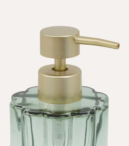 Dispensador de Jabón Florea de Vidrio