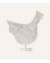 Figura Decorativa Gallina de Hierro