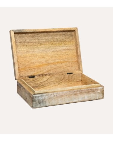 Caja Decorativa Ritual de Madera de Mango